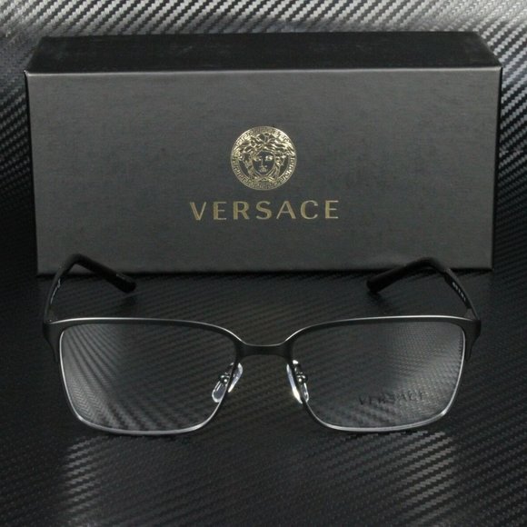 Versace Matte Black 54mm Eyeglasses
